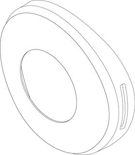 BOSCH Ersatzteil TTNR: 87185422520 Abdeckung Handloch PS D260-125 weiß
