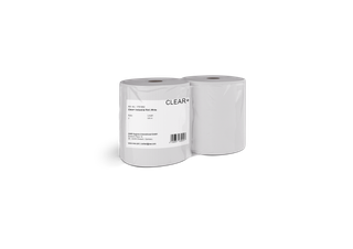 CWS Industrierolle Clearplus 2-lagig, 525 m, 2 Rollen, weiß