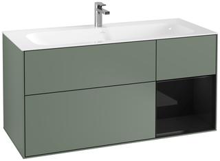 V&B WT-Unterschrank Wandbel. Finion 119,6x59,1cm, Rg r g bla Lac, Oli. m Lac