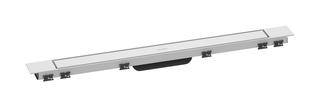 hansgrohe RainDrain Match + Duschrinne 800mm, mattweiß, Fertigset