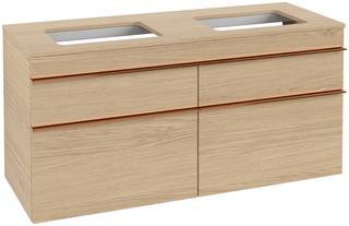 V&B Waschtisch-Unterschrank Venticello 125,7x60,6x50,2cm, Gr. Cop, nordic oak