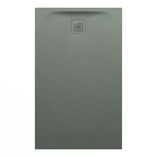 Laufen Duschwanne PRO re, AL stl, Marb., 130x80x4,5cm, betongr