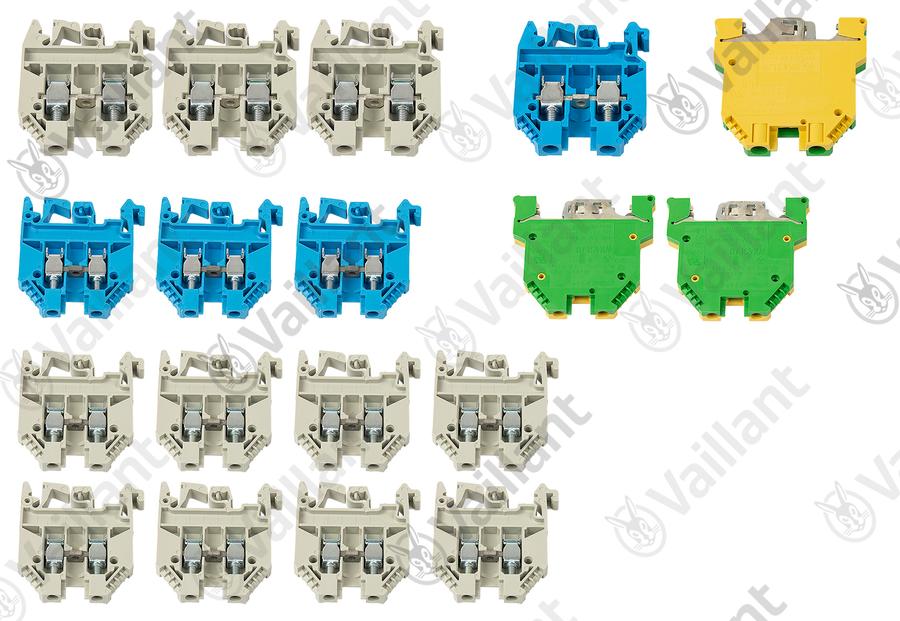 Artikelbild 1 des Artikels „VA Klemme, Klemmleiste, VWS/VWW 400V Vaillant-Nr. 0020060862 “