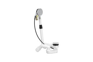 Bette Ab-/Überlaufgarnitur B604 chrom, d= 52mm, 560mm, mit Zulauf