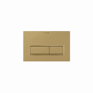 Kludi UNIFIX Betätigungsplatte B 24,4xH 16xT 0,9cm, brushed gold