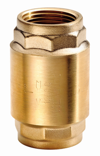 HS Euro-Rückschlagventil UNITECH 3/4", IG/IG, Gehäuse aus Messing