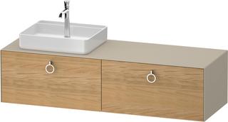 Duravit WT-Unterschrank White Tulip 160x55cm, B l, E Nat tau m, E L/o Be