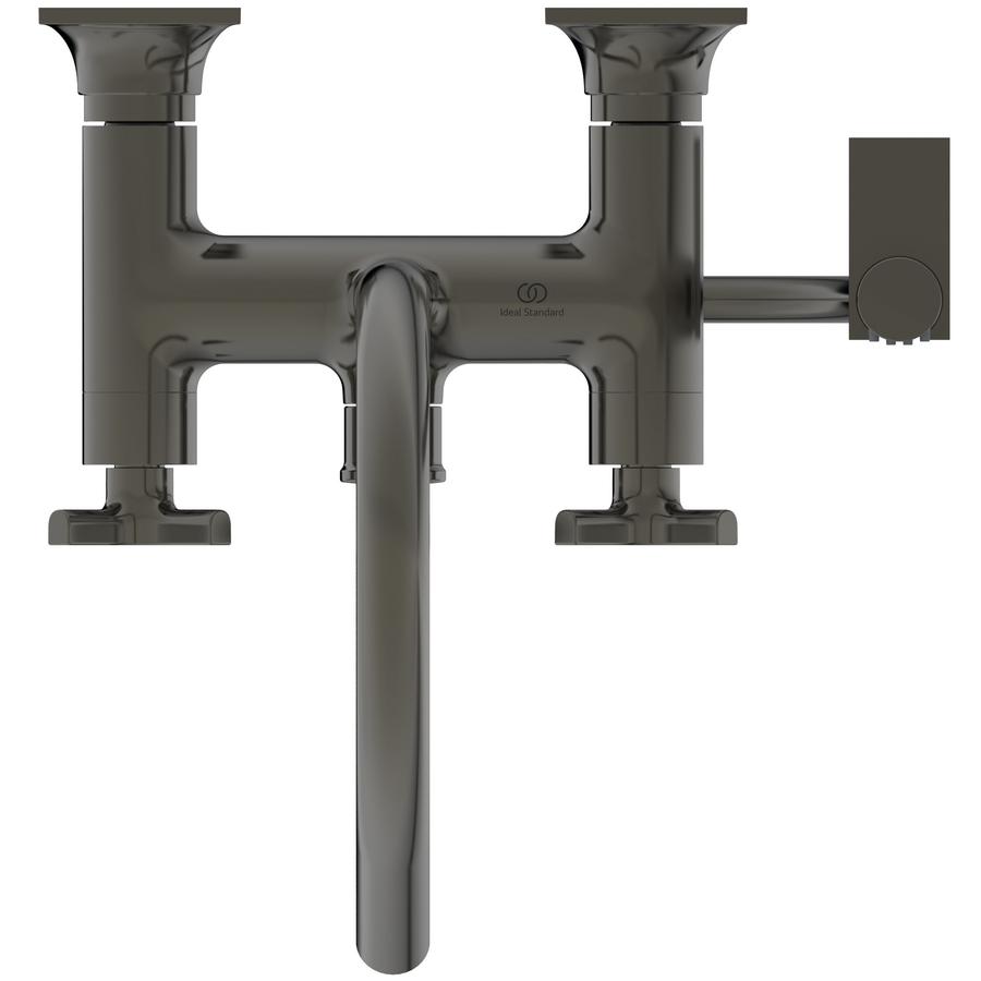 Artikelbild 3 des Artikels „IS Zweigriff-Wannenarmatur Joy Neo AP, m Handbr, A 190mm, Kreuzgr., magn Gr magnetic grey“