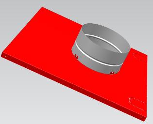 RE OBERE VERLEIDUNG ROT 5 GL. 58448