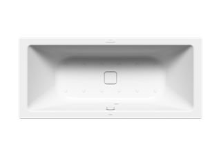 KA BW CONODUO Mod.733 SOUL,1800x800mm, alpinweiß,Perl-Effekt,links,alpwe