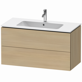 DU Waschtischunterbau wandh. L-Cube LC6242 Mediterrane Eiche 481x1020x550mm