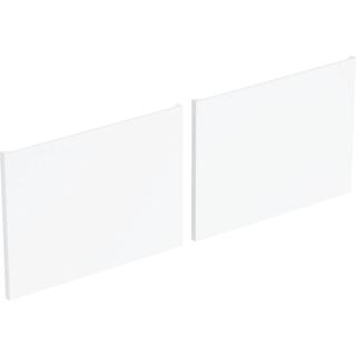 GE Schubladenfront Set, weiß für Renova Plan WTU, zu WT B:130cm