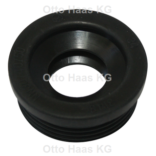 HAAS Gummi-Nippel 27x52x22mm, EPDM, schwarz