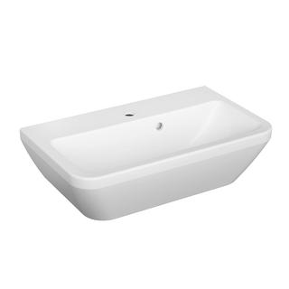 VitrA Handwaschbecken Integra 60x36cm, we hgl, we hgl, m ÜL/HL mittig