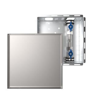 Strawa Wasserstation W1-FR, Edelstahlfliesenrahmen FR, o DSD