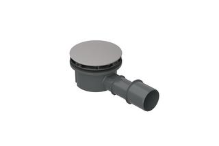 Bette Ablaufgarnitur B568-BetteCompact+ AR Pro, flanell, seitlich 0,5 l/sek.