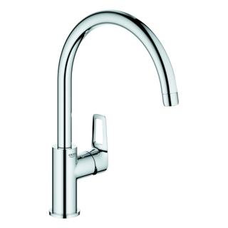 GROHE Spültisch-Einhebelmischer BauLoop 1/2", hoher Auslauf, chrom