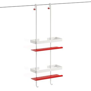 Giese Duschkorb Bodyguard Newport 260 x 700 x 42 mm, für Glaswand 6/8 mm, mit Halter für Rasierer, Fanedition