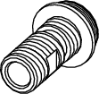 TECE Gewindeanschluss für Füllventil F 10, 3/8"