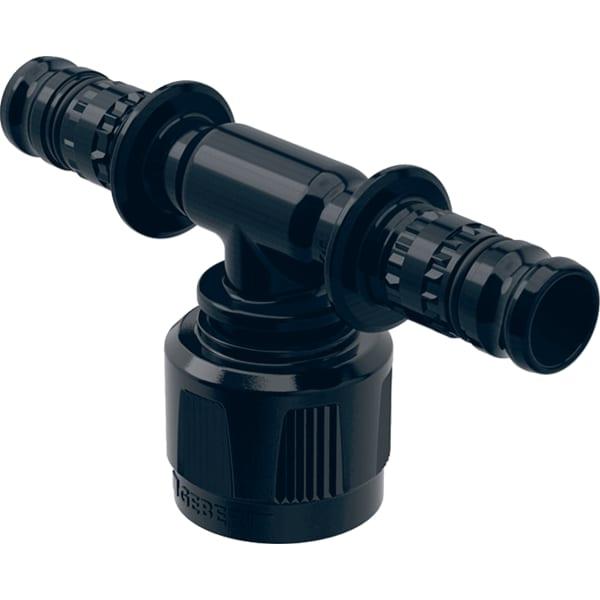 Artikelbild 1 des Artikels „Geberit Übergangs-T-Stück Mepla d 20mm/MF20/d= 20, m MasterFix, DG, PVDF Ø 20 mm/MF20/Ø 20 mm, mit MasterFix“