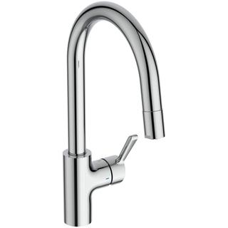 IS Spültisch-Einhebelmischer Ceralife Ausl. 207mm, hoh. Ausl., ch, Niederdruck