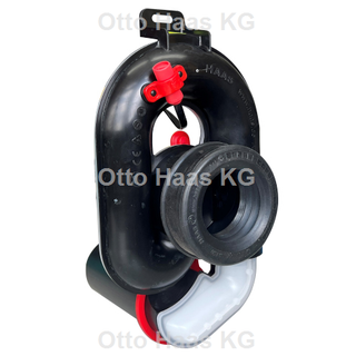 HAAS Urinalabsaugsiphon DN 50 höhenver. & elektr. Spülung Geberit Hy-Trinoc