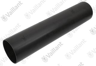 VA Abgasrohr, DN 110x500 mm PP, schwarz Vaillant-Nr. 0020160732