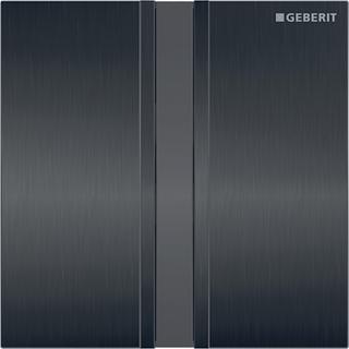 Geberit Infrarot-Urinal-Steuerung Typ 50 m el. SA, Batt, gebürstet/schwarzchrom