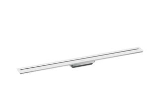 hansgrohe Duschrinne AXOR Drain 1000mm, Fertigset, z. Wd-mont., mattweiß