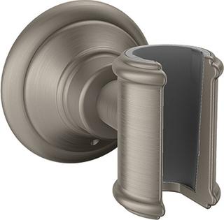 hansgrohe Brausehalter Axor Montreux fest. Haltep., Metall, Edelstahl Finish