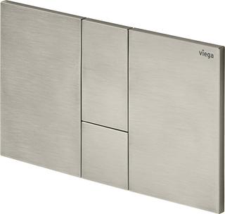 Viega A.Pl. Visign for Style 24-8614.19 220x130x6mm, f WC, Kunstst. ES gebürstet