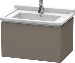 DU WTU wandh. L-Cube 469x670x408mm 1 Auszug,030470,flannel grey sdm. ES Ahorn