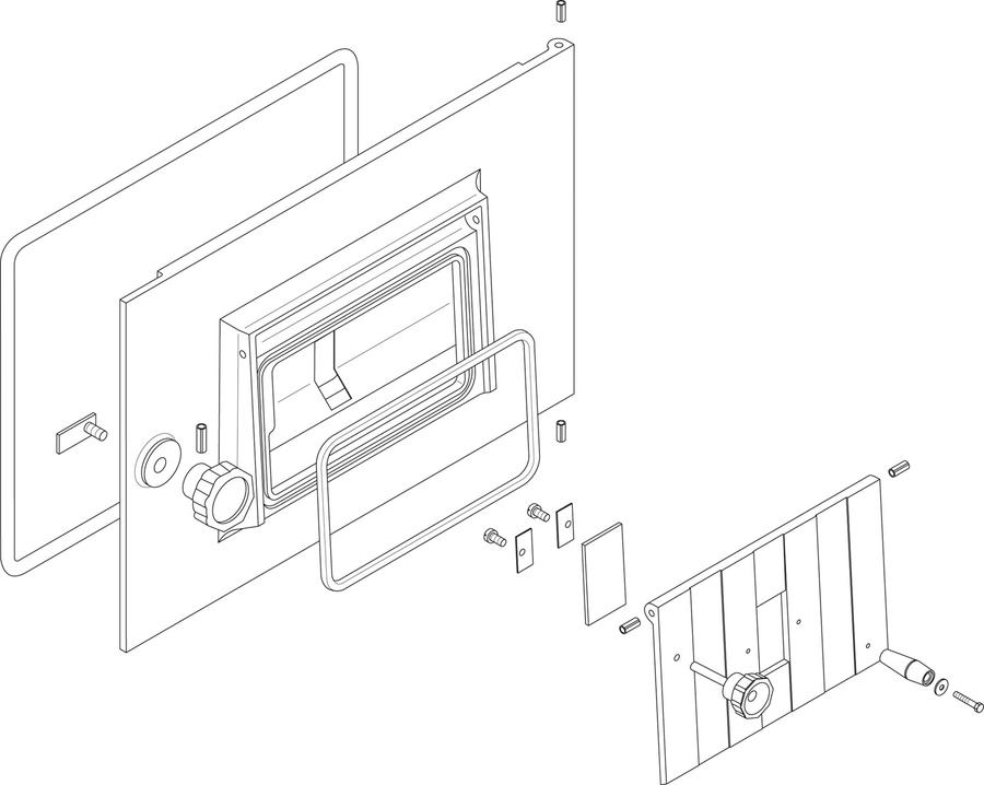 Artikelbild 1 des Artikels „BOSCH Ersatzteil TTNR: 87399302300 Tür 12-16kW “