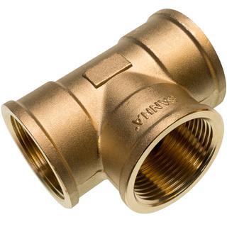 Sanha T-Stück PURAFIT 3130 1/2", bleif. Siliziumbr., allseitig IG