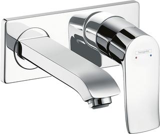 hansgrohe Fertigmontageset Metris Ausl. 165mm, UP-WT-EHM, chrom