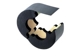 Kälterohrträger BISOFIX E19+s1s2 Stahl mit Isolierschale