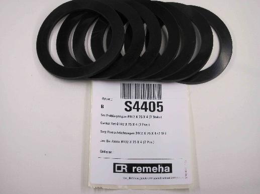 Artikelbild 1 des Artikels „RE Dichtsatz G3000 (7xDichtung 102x75x4) S4405 “