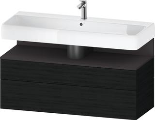 Duravit Waschtisch-Unterschrank Qatego 119x47x59cm, gra m/E s, 1 Kast, m B