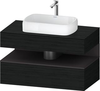Duravit Waschtisch-Unterschrank Qatego 100x55x60cm, gra m/E s, Pl, 1 Schubkast.