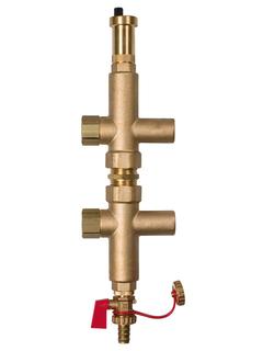 Afriso Luft-Strömungsfilter Heizung, 2xG 3/4, 50 kW