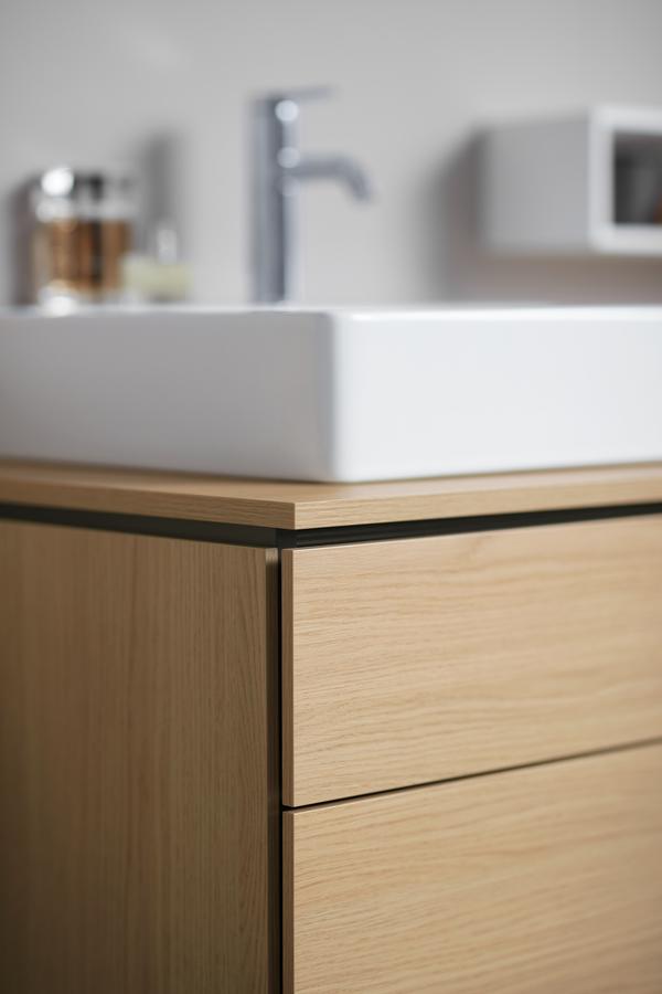 Artikelbild 4 des Artikels „Duravit Waschtisch-Unterschrank L-Cube 82x55cm, E N, 1 Schubk., 1 Ausz., wandh 82 x 55 cm | eiche natur“