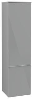V&B Hochschrank Venticello 40,4x154,6x37,2cm, l, G chr, Gl. glo Gr