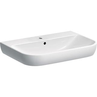 Geberit Waschtisch Smyle 70x48cm, KeraTect/we, m Hahnl., m ÜL