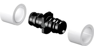 Uponor Kupplung Q&E PPSU für PE-Xa Rohr