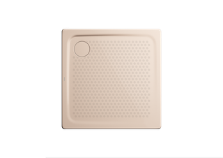 Kaldewei Duschfl. SUPERPLAN PLUS 475-5 90x90cm, fl., Träg., VAS, bahamabeige