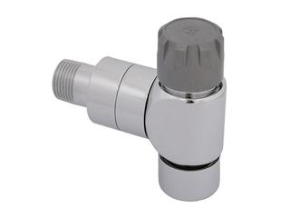 Schlösser Eck-Thermostatventil Style-Tec 3600 DN 15, 1/2", Schutzkappe grau