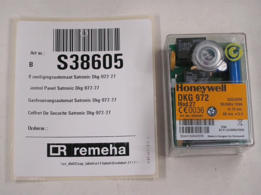 Artikelbild 1 des Artikels „RE STEUERGERÄT DKG 972 MOD 27 GAS 1010/1 S38605 “