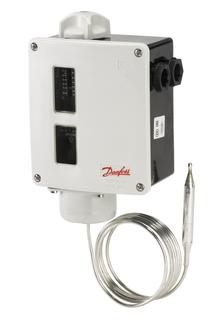Danfoss Thermostat RT 101 25 - 90 C, Kap,Länge 2 m