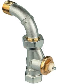 Resideo Thermostatventil SX 1/2", DG m Tülle, M 30x1,5, MS, Ans. IG
