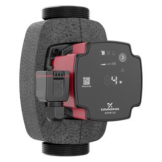 Grundfos Hocheff.Umwälzpumpe Alpha1 GO 32-60 180, DN 32, 180mm, EEI 0,2, ger.